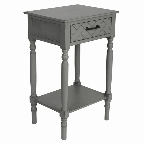 18X14X28 INCH 1DRAWER SIDE TABLE