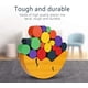 thumbnail image 4 of Juego de equilibrio lunar, bloques apilables de madera, juego de equilibrio, juguete de clasificación, juguetes educativos de equilibrio para niños en edad preescolar, 4 of 5