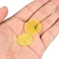 thumbnail image 4 of Uxcell 24mm Round Transparent Plastic Golf Ball Markers for Flat Position Mark Yellow 50 Pack, 4 of 5