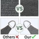 thumbnail image 4 of Toldo vela para exteriores, tejido transpirable que permite el paso del aire para un espacio más fresco con tejido de polietileno, fácil almacenamiento y transporte para patios, terrazas o jardines, 4 of 5