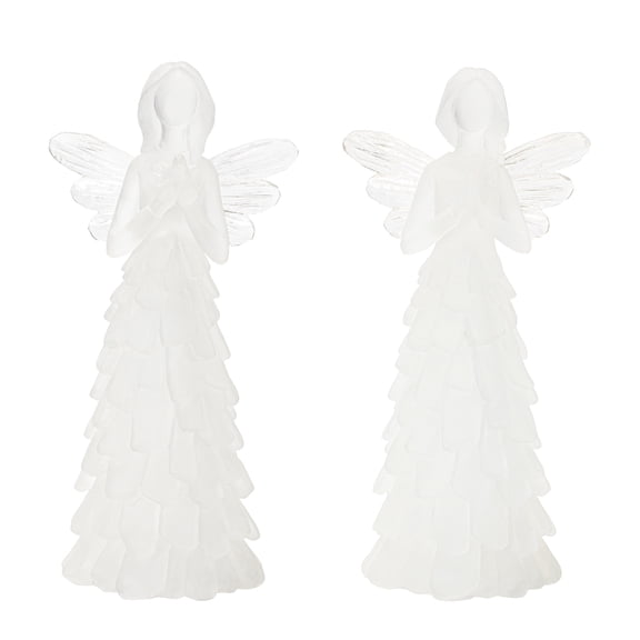 Melrose International Angel (Set of 4) 6.5"H Resin