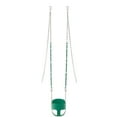 thumbnail image 4 of Machrus Swingan High Back, Full Bucket Toddler & Baby Swing with Vinyl Coated Chain - Fully Assembled - Green, 4 of 6