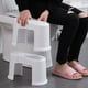 thumbnail image 2 of Matsuzay Reposapiés Engrosado Blanco para El Hogar: Reposapiés Engrosado para El Hogar Apilable, Estable Y con Capacidad De Carga Conjuntos de muebles de dormitorio, 2 of 6