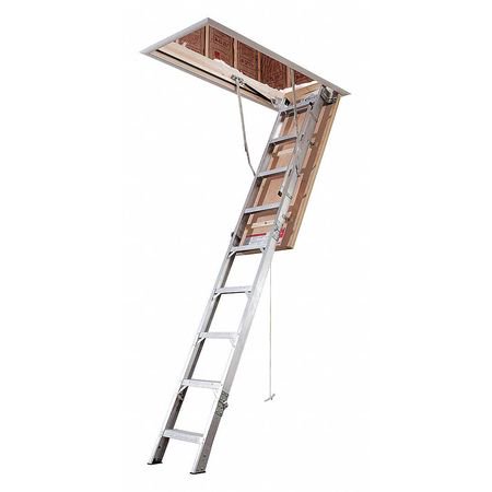Werner AE2210 IAA Attic Ladder, 375 lb