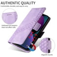 thumbnail image 3 of Designed for Samsung Galaxy A16 5G/4G Case Wallet, Flip Folio Cover with Embossed PU Leather Stand Credit Card Holders Slots Wrist Strap Full Body Protection Phone Case for A16 5G/4G - Purple, 3 of 10