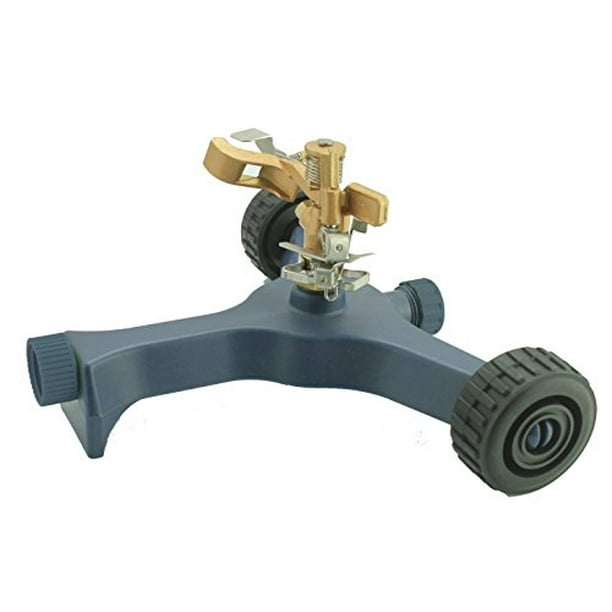 A5022 Garden Hose Watering Heavy Duty Brass Impact Sprinkler 0-360