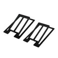 thumbnail image 1 of 2 soportes de escritorio para altavoces, base de metal a prueba de golpes, práctico soporte de mesa, pequeño soporte para altavoces para sala de, 1 of 8