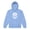 Carolina Blue, variant on SC Skull Youth heavy blend hoodie