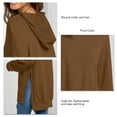 thumbnail image 2 of Sudadera con capucha ANGGREK de Manga larga color Puro para dama, 2 of 8