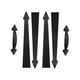 thumbnail image 1 of Riwesomey Juego de 6 unidades de herrajes decorativos para puerta de garaje de estilo Vintage, manijas para puertas de carruaje de jardín y Herramientas y ferretería, 1 of 6