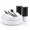 White and Black Plastic Dinnerware Set, variant on 180fancy Pink And Plastic Plates For Wedding Showers