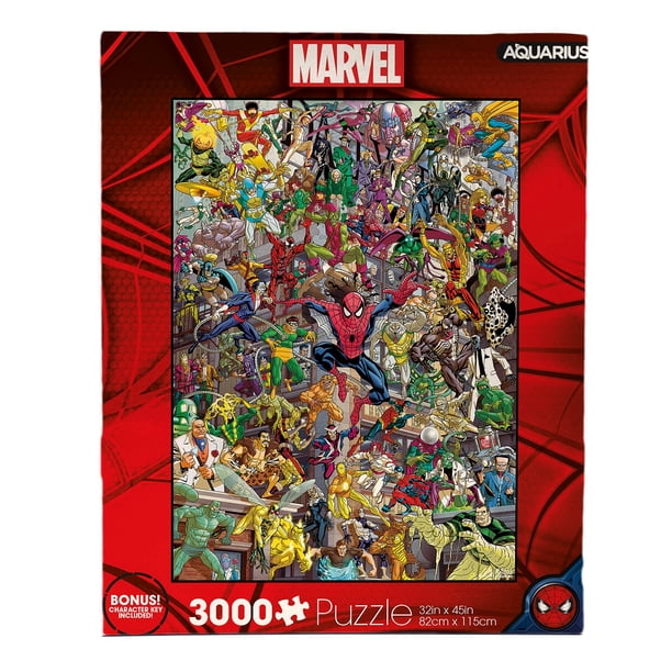 Rompecabezas AQUARIUS Marvel Spider-Man Villains 3000 piezas