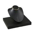 thumbnail image 4 of Soporte exhibición joyería cuero sintético, versátil, elegante y resistente, ideal para exhibir collares, para tiendas, tocadores, vitrinas, Negro, 4 of 8