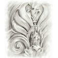 thumbnail image 2 of Harper, Ethan 15x17 Black Ornate Wood Framed with Double Matting Museum Art Print Titled - Frieze Study III, 2 of 4
