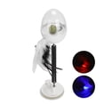 thumbnail image 3 of ABS LED Éclairage Swing Printemps Plume Fuite Nourriture Animal de Compagnie Coloré Flash Ball avec CatmintWhite, 3 of 9