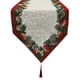 thumbnail image 3 of Camino de mesa navideño festivo: acento decorativo para mesa, 13 x 71 pulgadas, perfecto para cenas navideñas, fiestas, 3 of 5