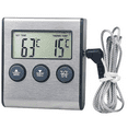 Refrigerator Freezer Thermometer Alarm, High & Low Temperature Alarms