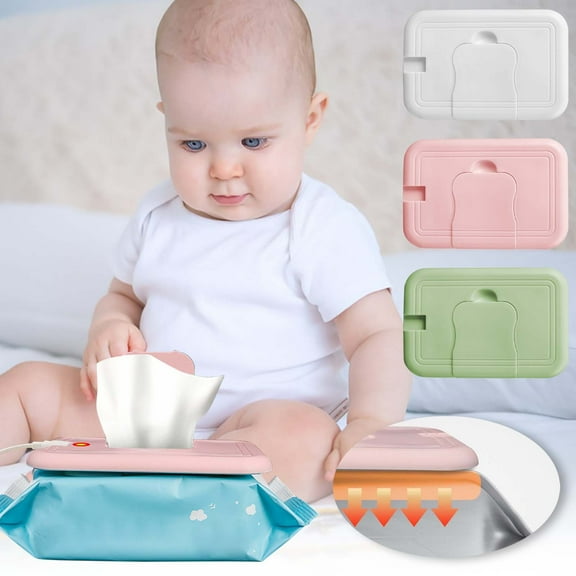 OEFNTAC Home and Kitchen Portable Wet Tissue Heater Thermostat USB Car Mounted Wipes Warmer Moisturizer Layer Fast Heating for Kid Mask Wipes Home Office 15x10in