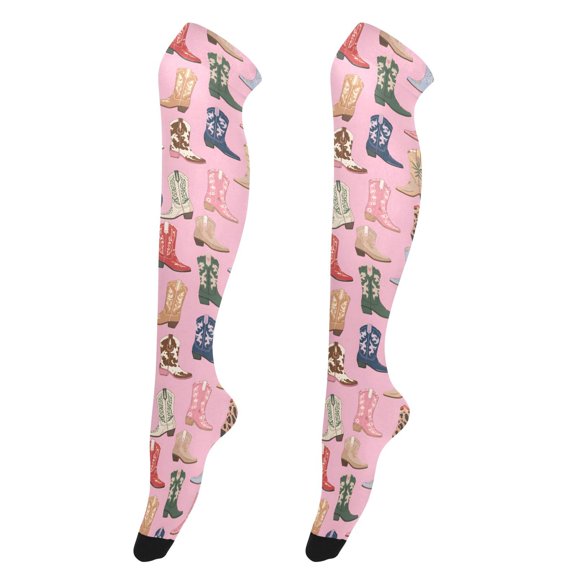 Boots High Thigh Socks Over Knee Thin Tights Long Stocking for Women Leg Warmer