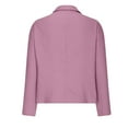 thumbnail image 5 of Outfmvch Button Down Shirts for Women V Neck Casual Summer Collared Tops Cotton Dress Shirt Button Down Shirts for Women V Neck Tops Outfits Collared Roll Up Red 3XL, 5 of 5