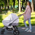thumbnail image 5 of Mosquitera Universal para Bebé MACHAO Cochecito Capazo Cama Sombrilla Extensible Resistente L Blanco, 5 of 5