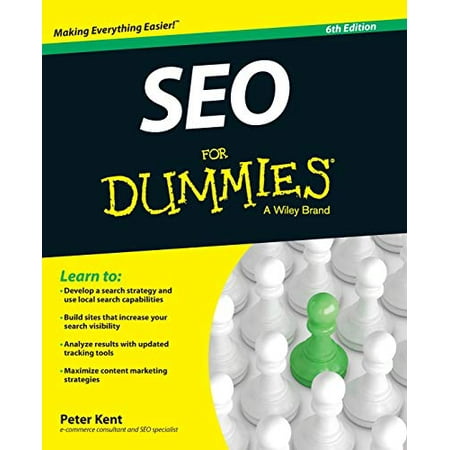SEO For Dummies, Pre-Owned Paperback 1119129559 9781119129554 Peter Kent