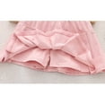 thumbnail image 2 of yillto Girl Cotton Skorts Skirt Kids Casual Stretch Waist Pleated Skater Skirt Athletic Uniform Skirts, 2 of 6
