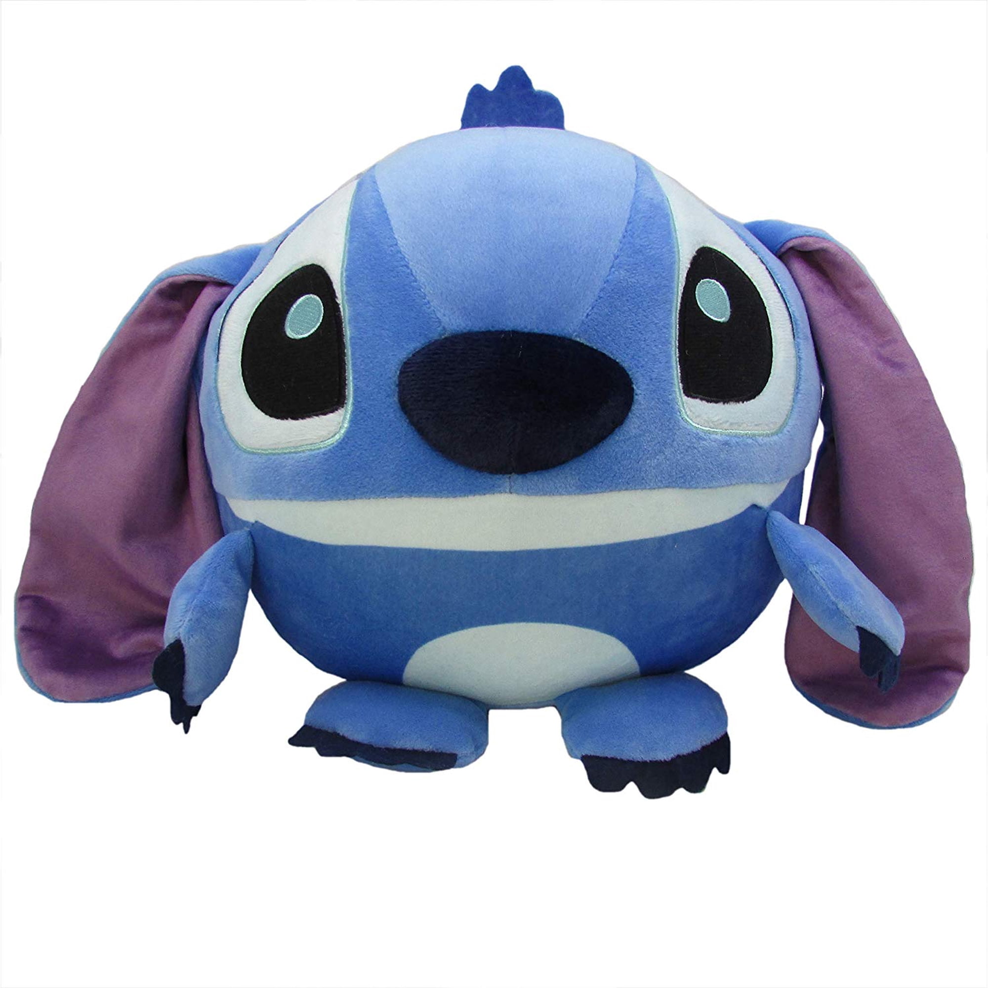 Disney Stitch Round Cuddle Pal Stuffed Animal Plush Toy, 10 Inches