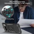 thumbnail image 2 of Étui pour Google Pixel 8 Pro, Étui Antichoc Robuste avec Support, Protection Robuste, Étui de Téléphone Personnalisée - Blcack [L2777], 2 of 5