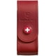 thumbnail image 1 of Funda de piel para navajas de bolsillo Swiss Army Victorinox, color rojo, 1 of 1