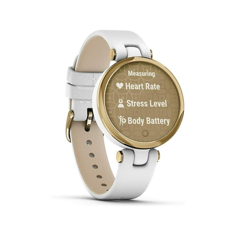 Garmin Lily GPS Smartwatch, Classic Edition, Light Gold Garmin Lily GPS Smartwatch, Classic Edition, Light Gold