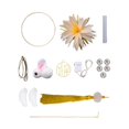 thumbnail image 2 of Mid Autumn Festival Lantern Making, DIY Flower Lantern Accessories, Portable Champagne, 2 of 9