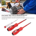 thumbnail image 4 of Slot Cross Screwdriver, Electrical Voltage Test Pen Current Testing Non Slip Red  for Home Decoration, 4 of 7