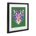 thumbnail image 2 of Stupell Industries Eclectic Exotic Boho Tiger Face Black Framed Print Under Glass, 13 x 13, by Karolina Sato, 2 of 8