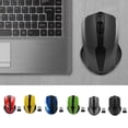 thumbnail image 2 of Wireless Optical Mouse 2.4Ghz Optical Mice Bluetooth Ergonomic Scroll Wheel Mouse Gaming Mice with 4 Buttons 1200 DPI Mini Mouse Portable Mobile Mouse for Computer Laptop Desktop PC, 2 of 9