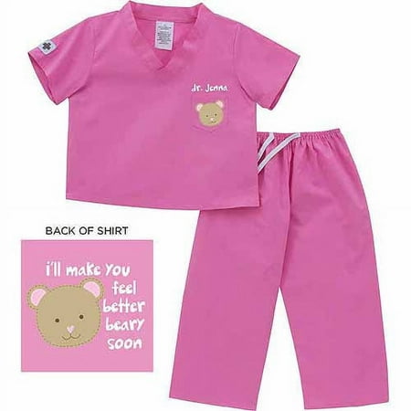 Personalized Bear Scrubs, 6 month to 24 months