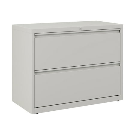 UPC: 0029404174520 | Hirsh 36 Inch Wide 2 Drawer Metal Lateral File Cabinet for Home and Office  Holds Letter  Legal and A4 Hanging Folders  Gray