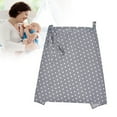thumbnail image 2 of Kaireo Apron Dark Gray,Breathable Nursing Apron Soft Breastfeeding Cotton Blanket Cover for Mother Nursing Apron for Breastfeeding,Include:1✖ Nursing Cover-Up Gown, 2 of 6