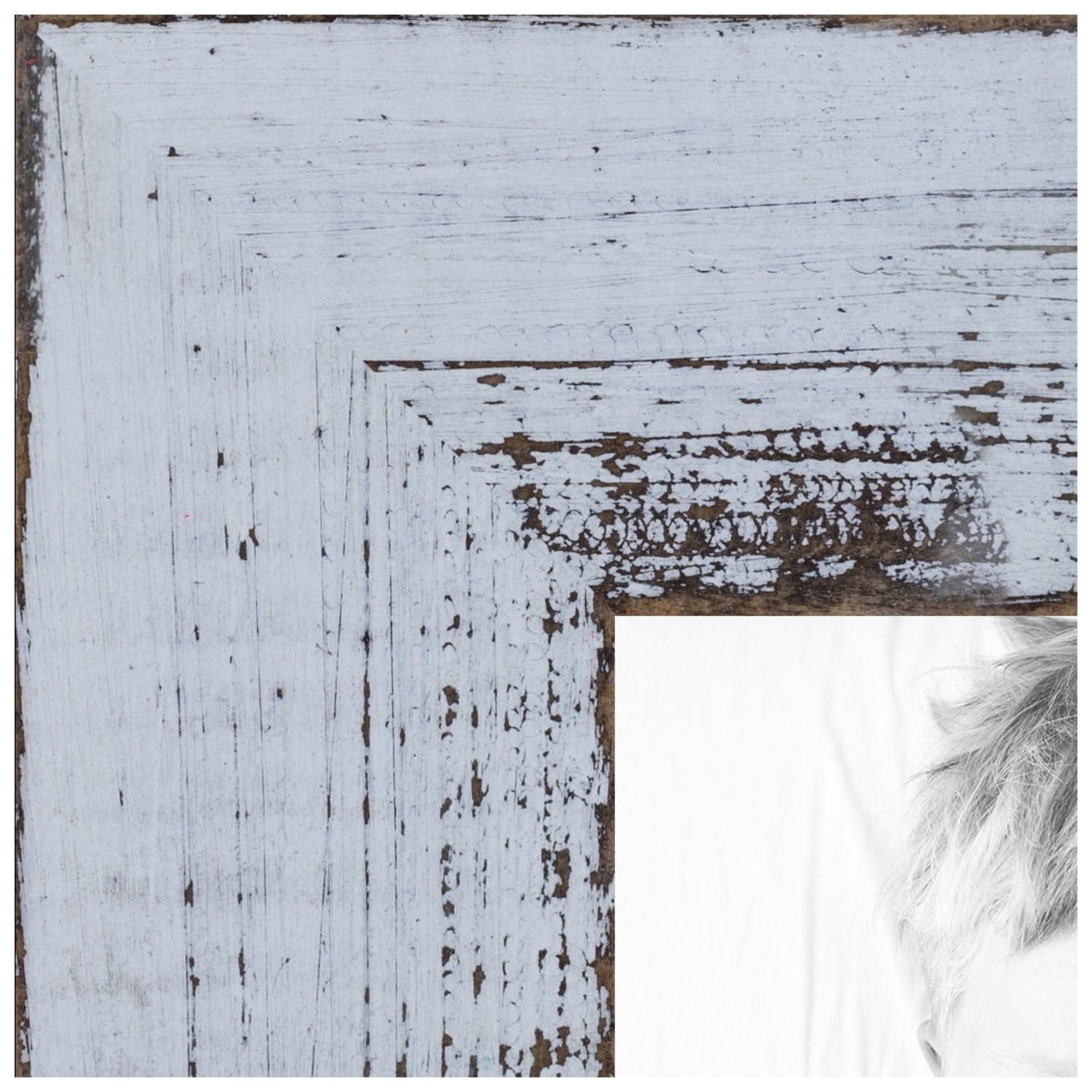 ArtToFrames 18x24 Inch White Picture Frame, This White Wood Poster