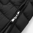 thumbnail image 5 of JFOPQVSM Baby Winter Padded Snowsuit Cute Bear Ear Hooded Romper Double Zipper Warm Infant Jumpsuit, 5 of 8