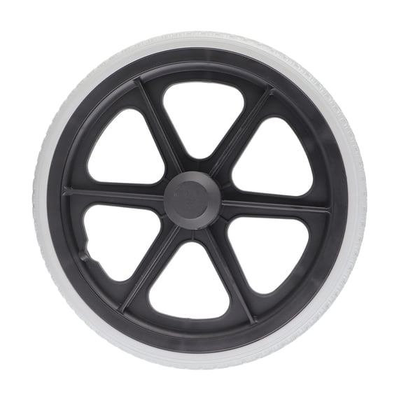 Rueda Trasera Para Silla De Ruedas, Rueda Antideslizante Para Silla De Ruedas, Patrón Convexo Cóncavo De Espuma De PU Sólida Para Carritos