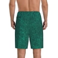thumbnail image 6 of KLL Teal Marble for Men's 1-Pack Shorts,Sleep Pajama Shorts for Men Soft Pj Shorts Men's Pajama Bottoms Sleepwear -3X-Large, 6 of 7