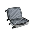 thumbnail image 5 of Travelers Club Chicago 2-piece Expandable Hard-Sided 28" and 20" Rolling Upright Travel Set - Silver, 5 of 5