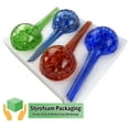 thumbnail image 6 of Aqua Plant Watering Globes - Automatic Self Watering Plant Glass Ball Bulbs - Indoor Outdoor Use - Perfect Potted Flowers, Houseplants, Herbs - Or While Out On Vacation -16pc Small, 6 of 9