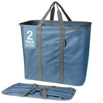 Collapsible Laundry Caddy - Denim/Shadow Gray(2PK)