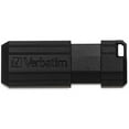 thumbnail image 2 of Verbatim Pinstripe USB 2.0 Flash Drive, 64 GB, Black, 10/Pack, 2 of 2