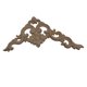 thumbnail image 1 of Limpieza de madera Esquina Floral Estatuillas de madera Artesanía Apliques de esquina Muebles de puerta de pared Miniaturas decorativas de madera, 1 of 6