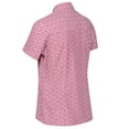 thumbnail image 2 of Regatta - Camisa Mindano V de Manga Corta para Mujer (Cereza Oscuro), 2 of 2