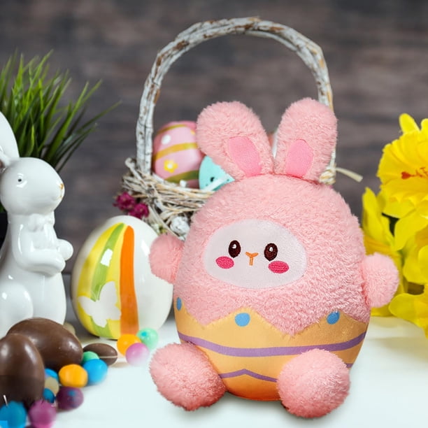 Xihbxyly Muñeco de Pascua, Adorable Conejito de Peluche, Tela Suave para Un Uso Seguro, Versátil para El Hogar o para Las Fiestas, Regalo Perfecto para Familiares o Amigos, Disponible En Varios Color