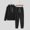 A1 Black, variant on MSJUHEG Sweatsuits for Women Long Sleeve Hoodie Set Sweatpants Set Women's Pant Sets Side Pockets Jogger Pants Pockets Winter Spring Fashion Clothes A1 Black L
